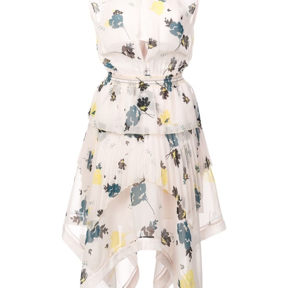 SOLD! Brand new self-portrait asymmetrical floral - Picture 3 of 8